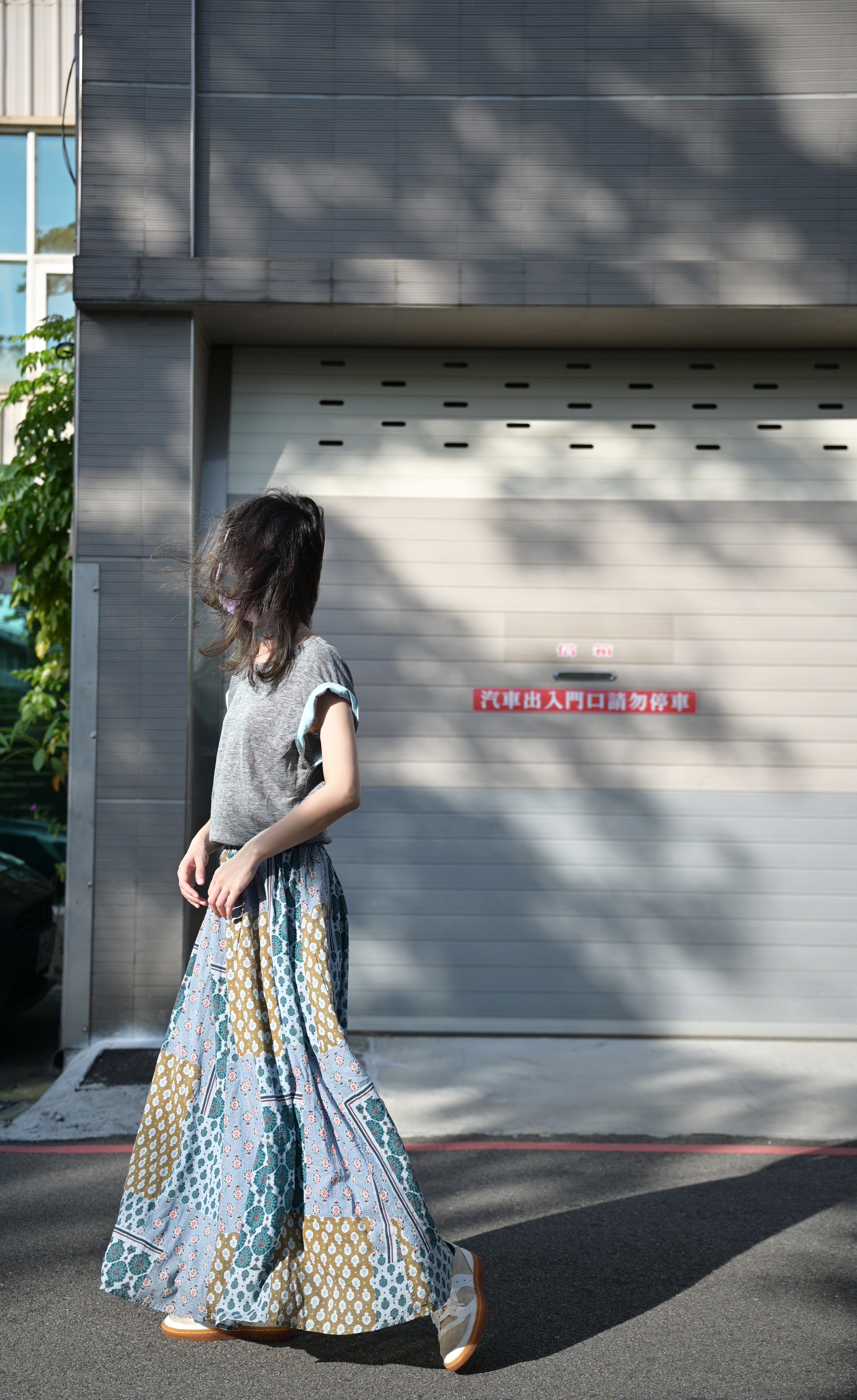 日本品牌 東方花裙 兩色 size