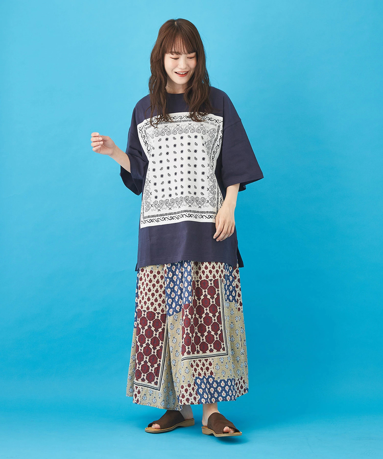 日本品牌 東方花裙 兩色 size