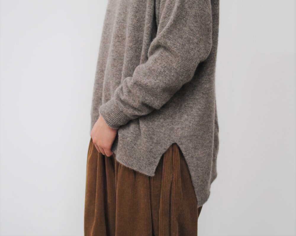 日本奶奶家 蒙古高原氂牛寬版上衣 三色 size