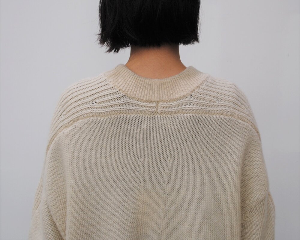 日本奶奶家 蒙古羊毛後開岔長洋 三色 size