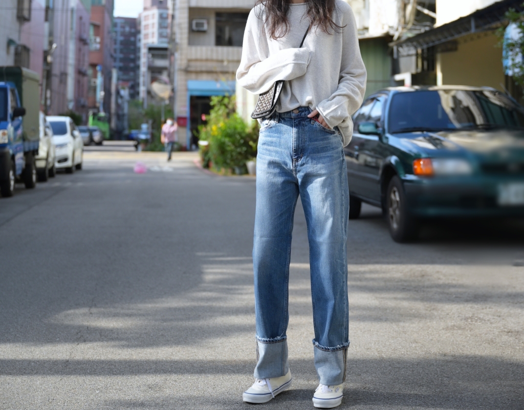 日本品牌 72復古直筒褲