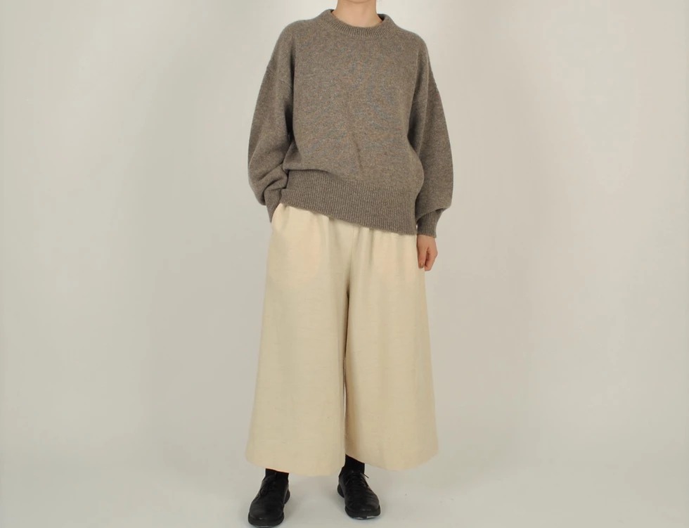 日本奶奶家 蒙古氂牛圓領上衣 5色 size