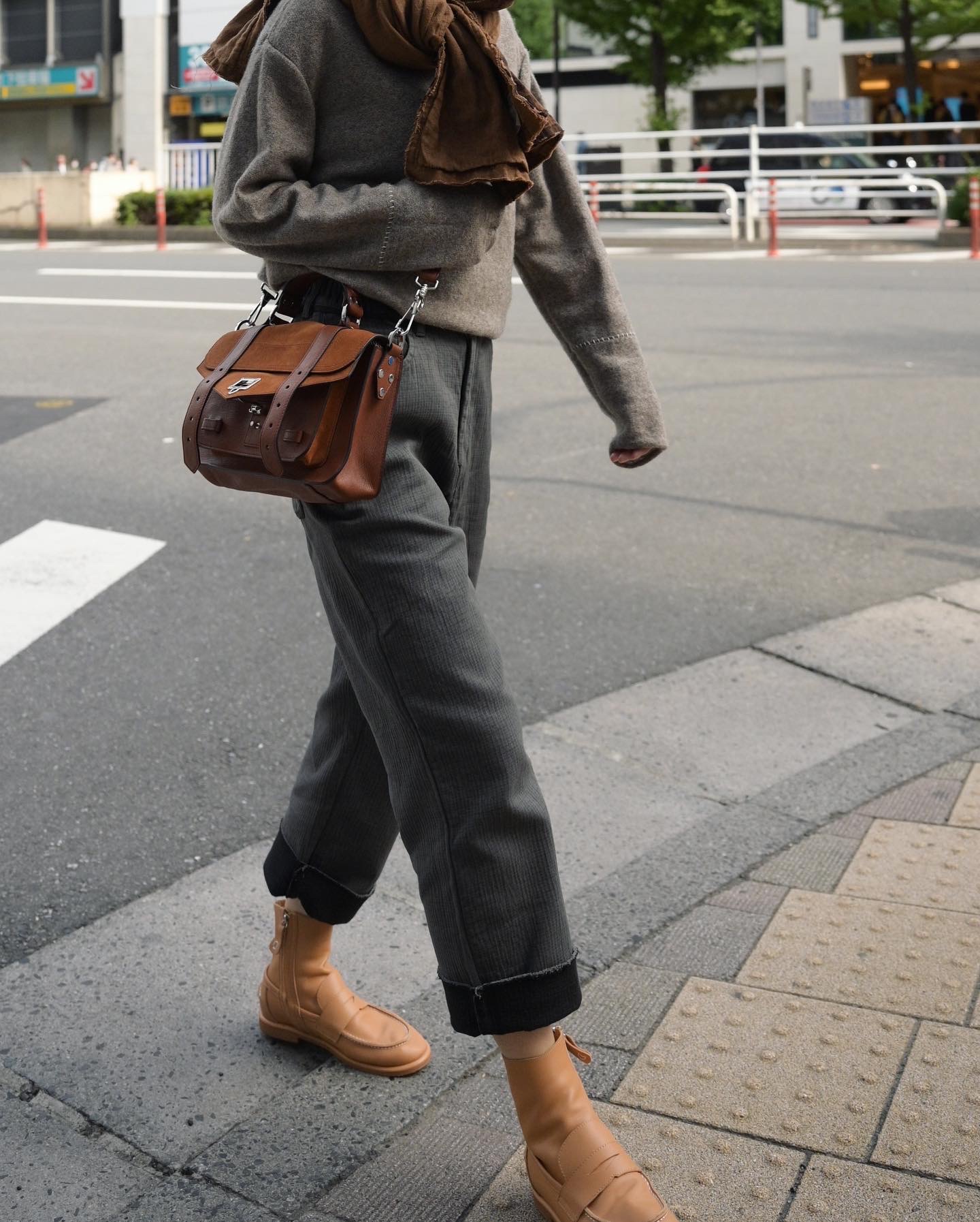 【限定色】日本奶奶家 祕魯綿W面滾邊直筒褲 3色 size