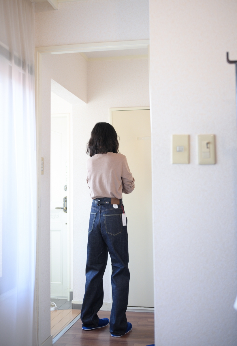 日本品牌 夢露牛仔褲 刷色款 2色