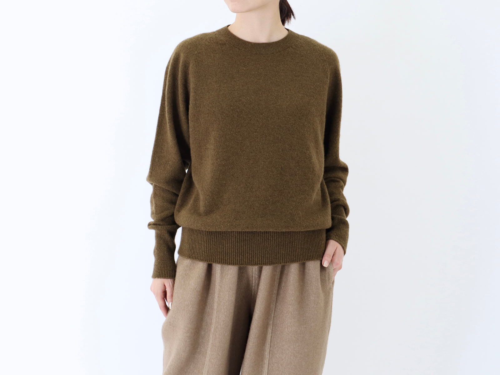 日本奶奶家 蒙古高原氂牛連肩毛衣 6色 cozy
