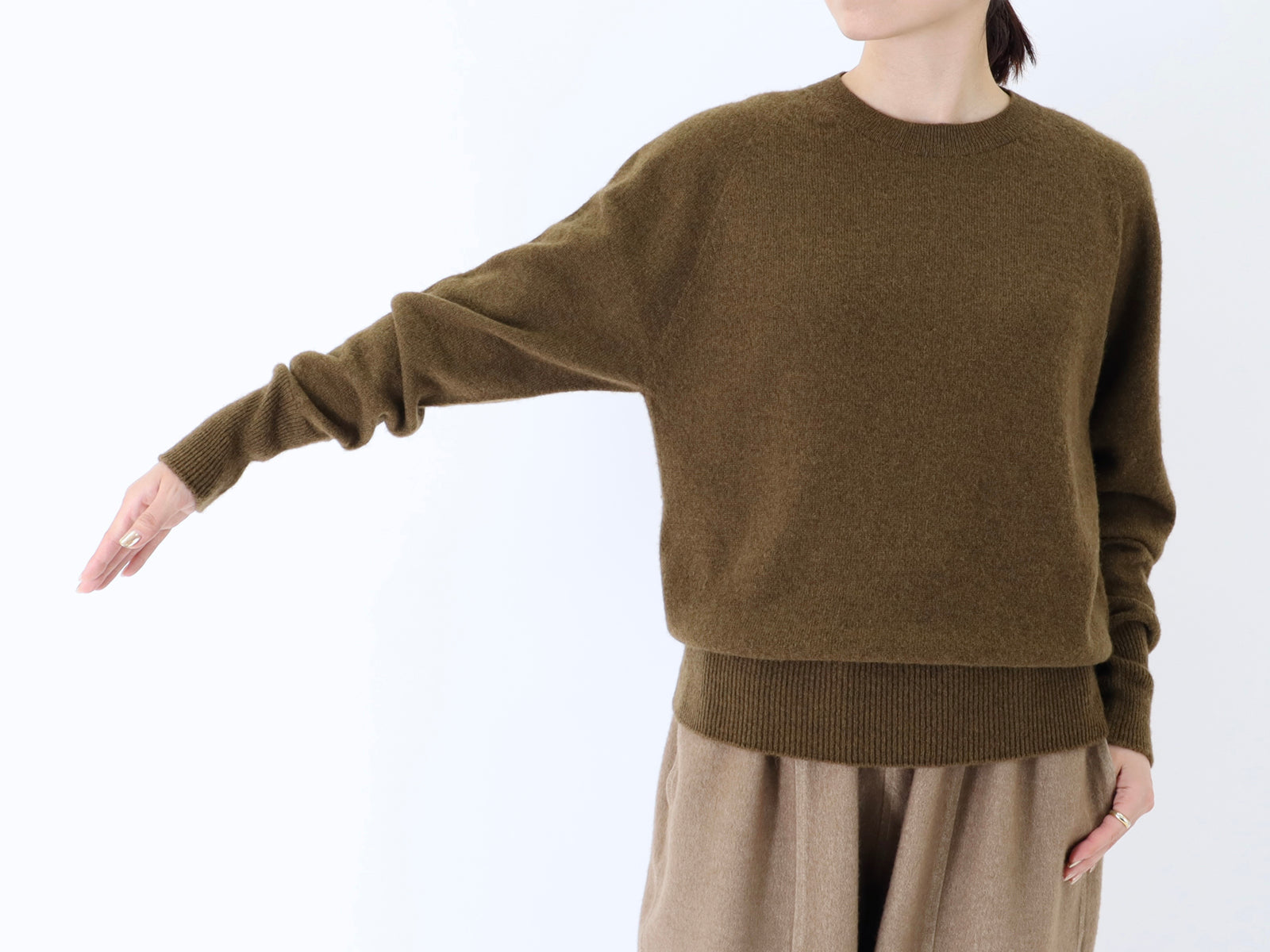 日本奶奶家 蒙古高原氂牛連肩毛衣 6色 cozy