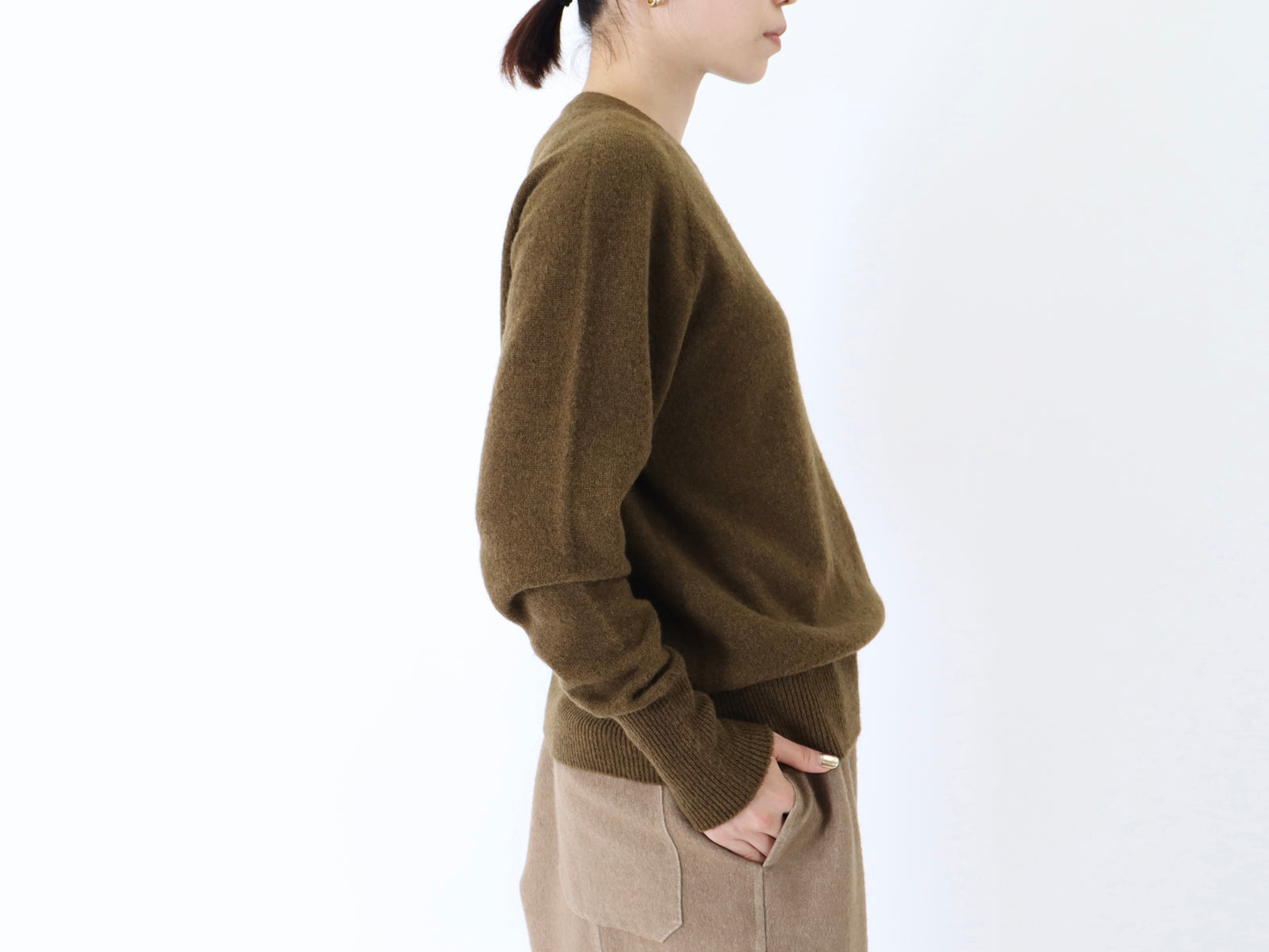 日本奶奶家 蒙古高原氂牛連肩毛衣 6色 cozy