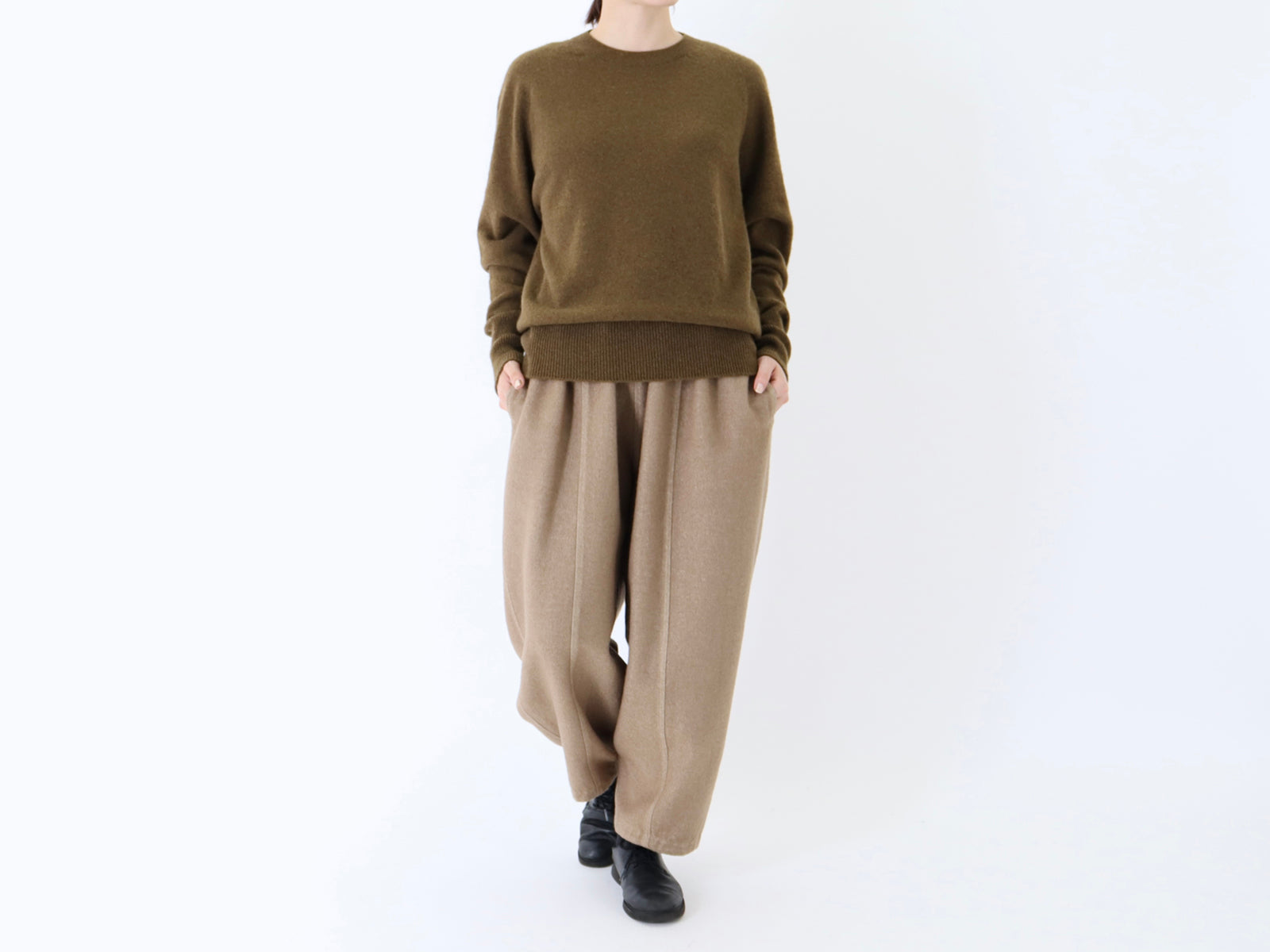 日本奶奶家 蒙古高原氂牛連肩毛衣 6色 cozy