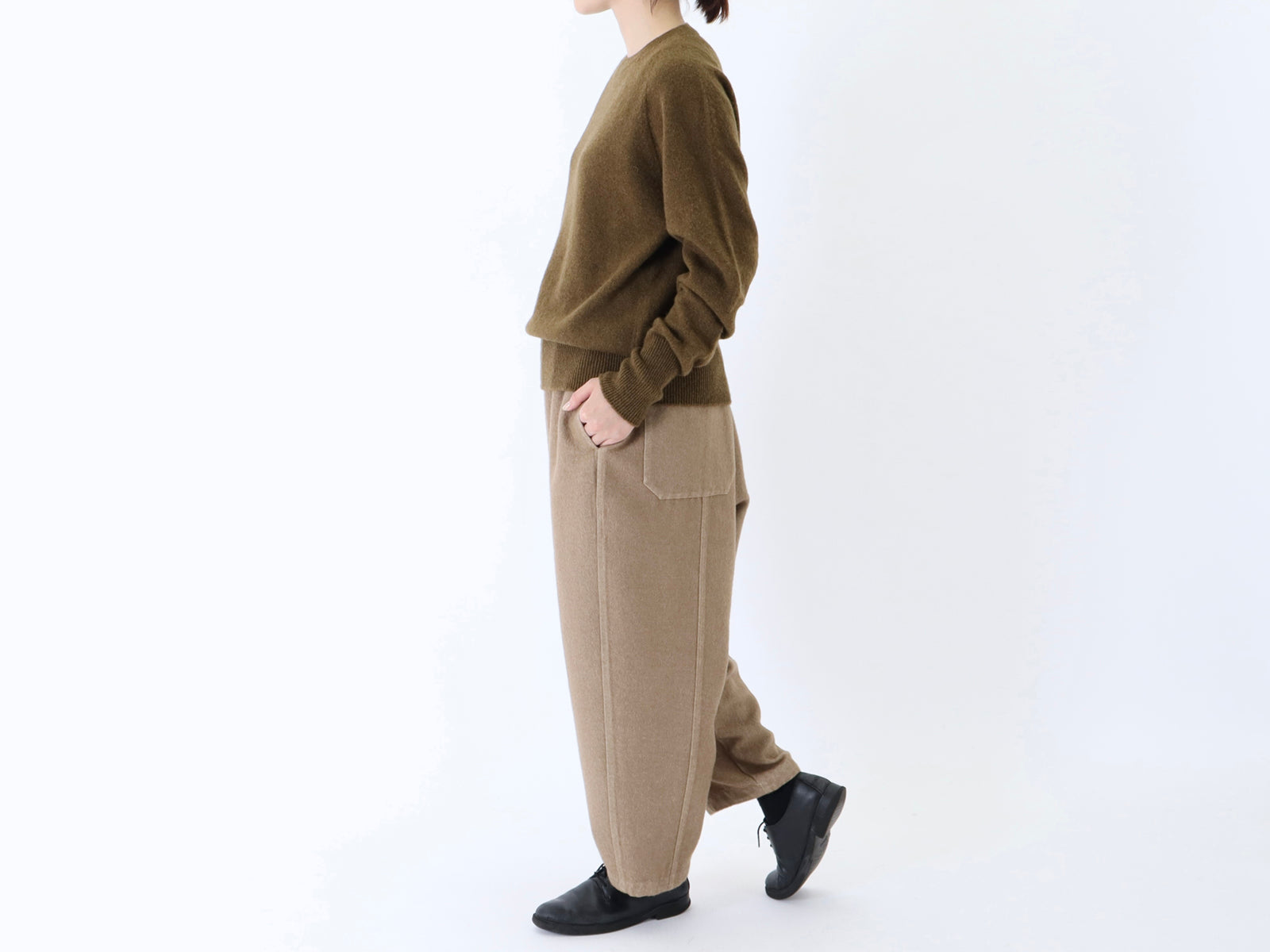 日本奶奶家 蒙古高原氂牛連肩毛衣 6色 cozy