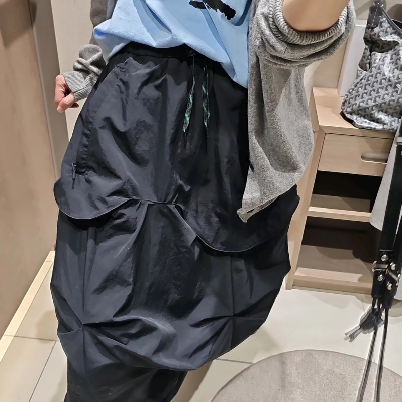 日本品牌 繭型造型長裙