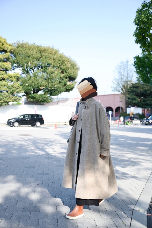 日本奶奶家 蒙古羊毛大衣 2色