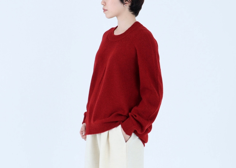 日本奶奶家 蒙古小駝毛弧線上衣 5色