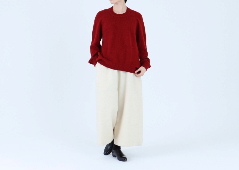 日本奶奶家 蒙古小駝毛弧線上衣 5色