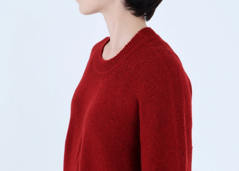 日本奶奶家 蒙古小駝毛弧線上衣 5色