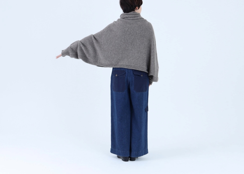 日本奶奶家 蒙古高原氂牛垂領上衣 4色