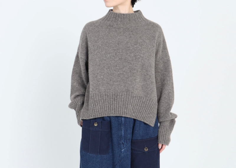 日本奶奶家 蒙古高原氂牛小半領短版上衣 4色