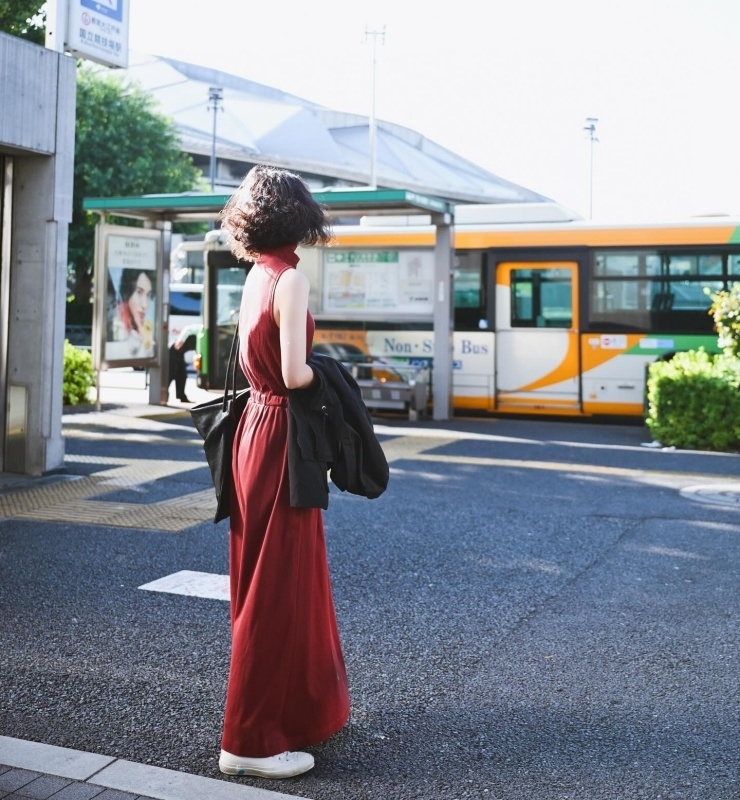 日本訂製服 削肩高領背心洋 2色