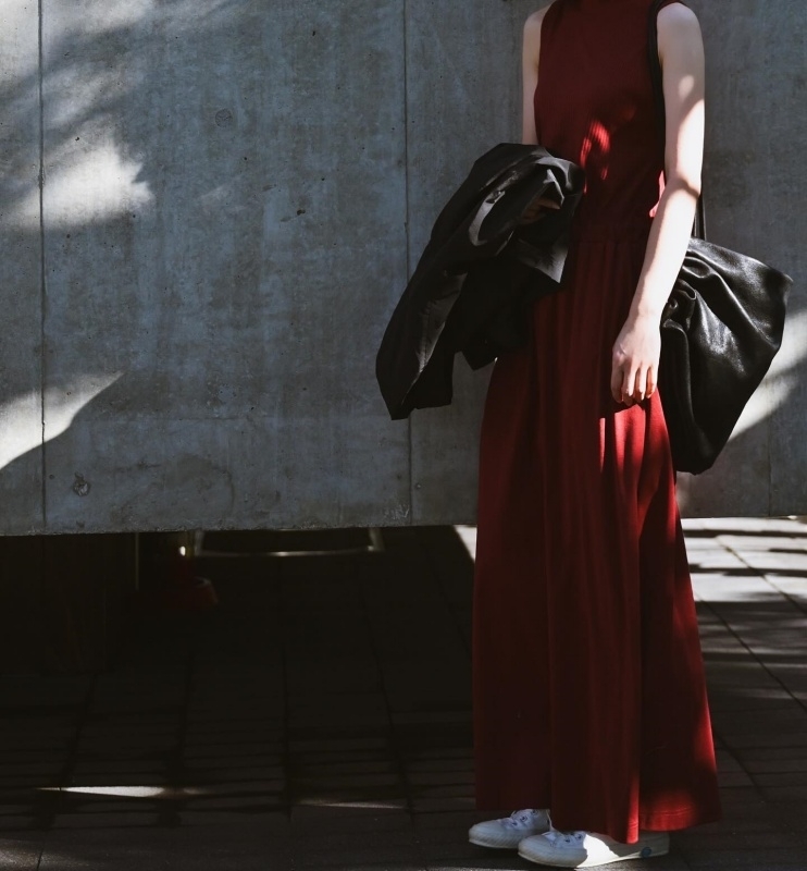 日本訂製服 削肩高領背心洋 2色