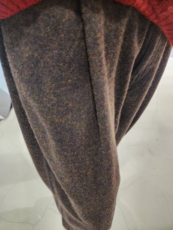 日本奶奶家2號 Wool Cotton Denim水手領羊毛x牛仔長版大衣