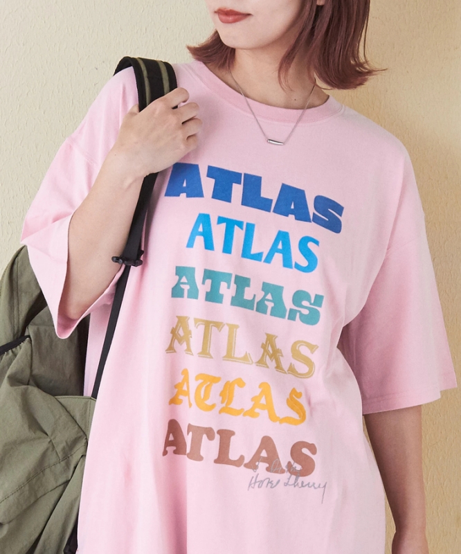 日本品牌 ATLAS古著風綿上衣 2色