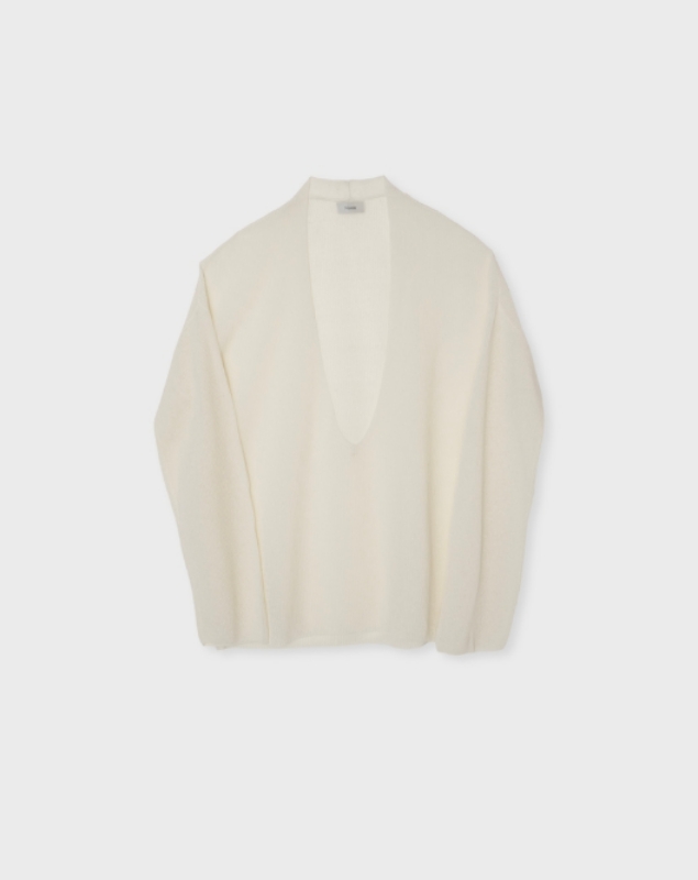 日本奶奶家2號 Deep V 絲質寬版上衣 3色