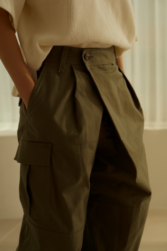 日本ENSW 復古 Wrap Cargo 工裝褲 2色