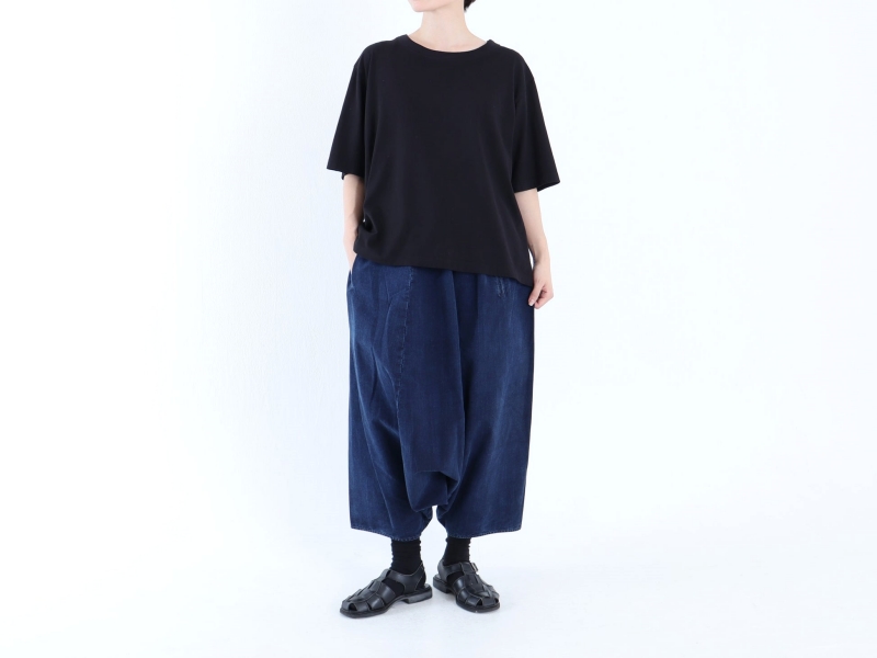 日本奶奶家 棉藍染飛鼠褲 2色
