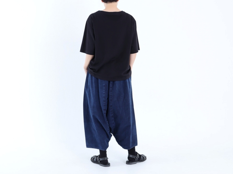 日本奶奶家 棉藍染飛鼠褲 2色