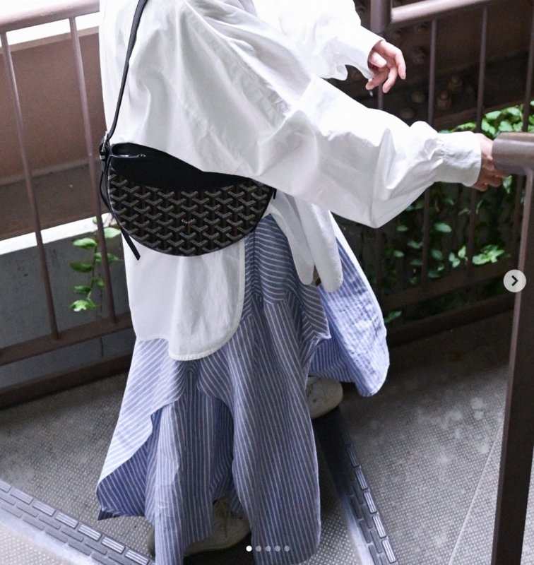 日本奶奶家2號 卡迪棉不規則長裙 2色