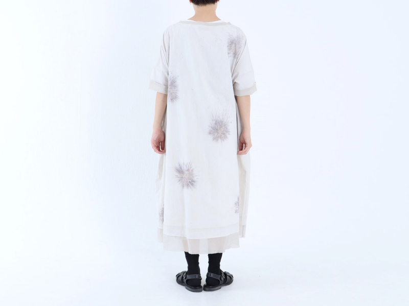 日本奶奶家 HANABI花火炳 綿近江晒繭型長洋