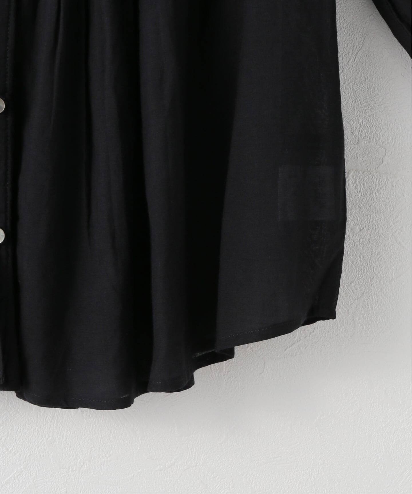 日本品牌 波西米亞風多色刺繡襯衫