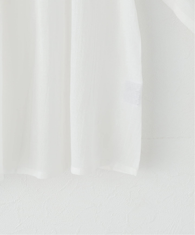 日本品牌 復古刺繡蕾絲褶襉襯衫