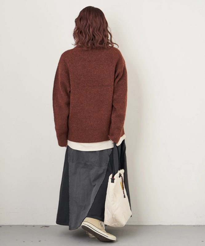 日本品牌 動物刺繡針織上衣 4色