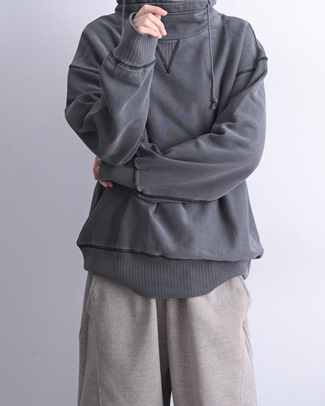 日本品牌 抽繩高領刷毛上衣 2色