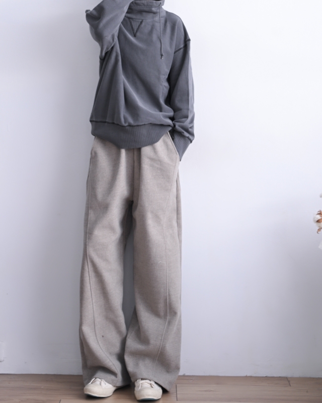 日本品牌 抽繩高領刷毛上衣 2色