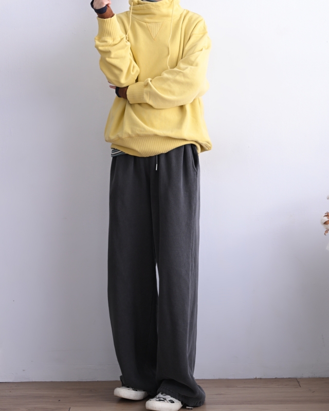 日本品牌 抽繩高領刷毛上衣 2色