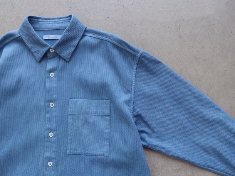 日本奶奶家 綿刺子織寬版襯衫 4色