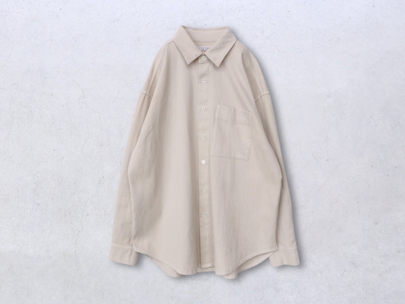 日本奶奶家 綿刺子織寬版襯衫 4色