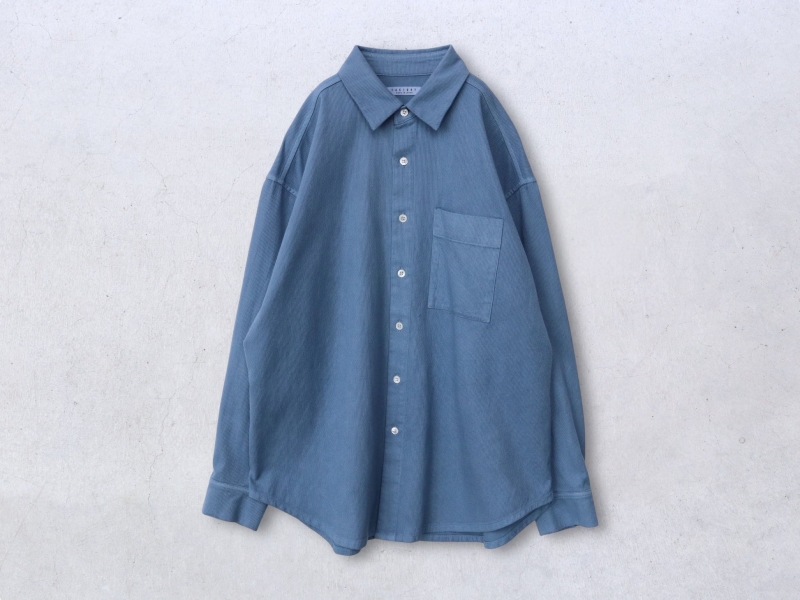 日本奶奶家 綿刺子織寬版襯衫 4色