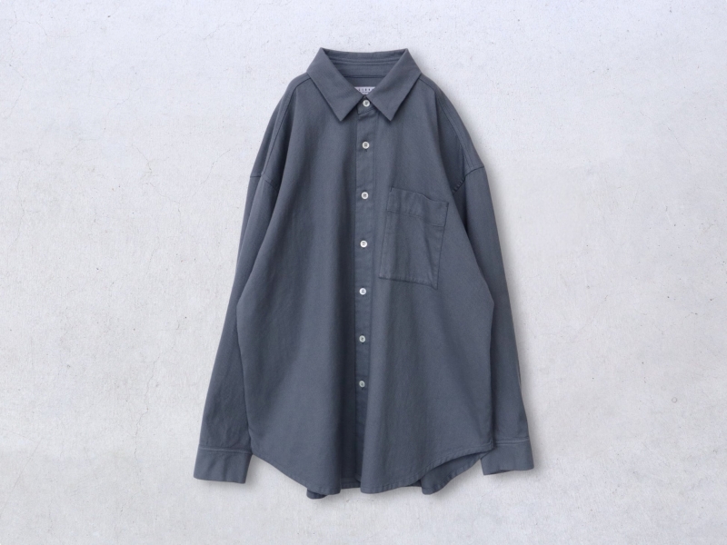 日本奶奶家 綿刺子織寬版襯衫 4色