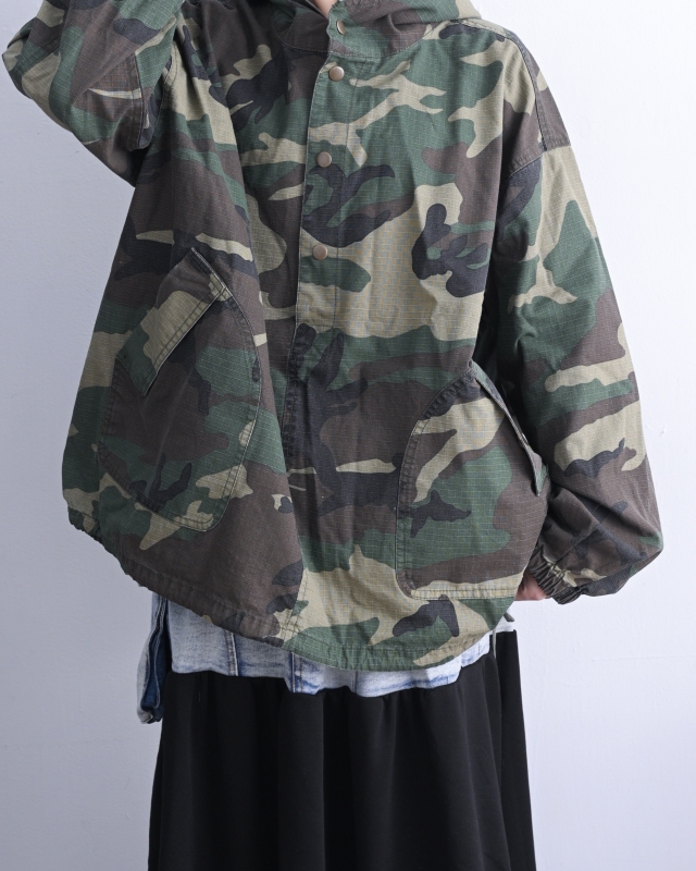 日本品牌 細織小格紋連帽上衣 2色