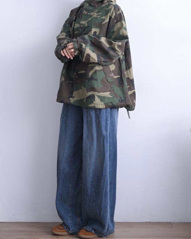 日本品牌 細織小格紋連帽上衣 2色