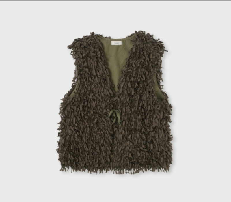 日本奶奶家2號 愛爾蘭麻流蘇背心 4色