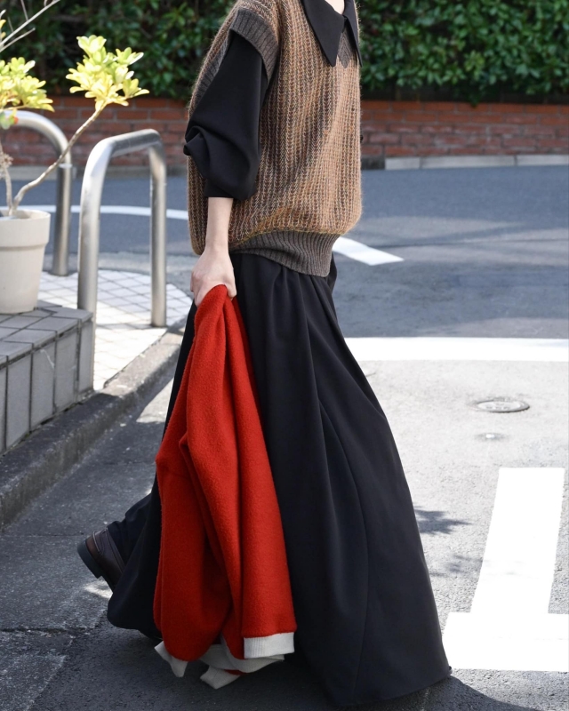 日本ENSW HAZASHI 三色針織背心 2色