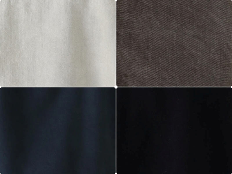 日本奶奶家 棉牛仔立體打摺寬褲 4色