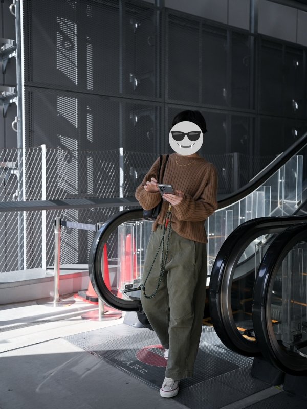 日本奶奶家2號 水洗牛仔曲線寬褲