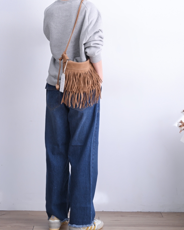 日本品牌 日常感流蘇肩背包