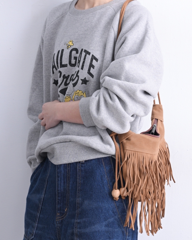 日本品牌 日常感流蘇肩背包