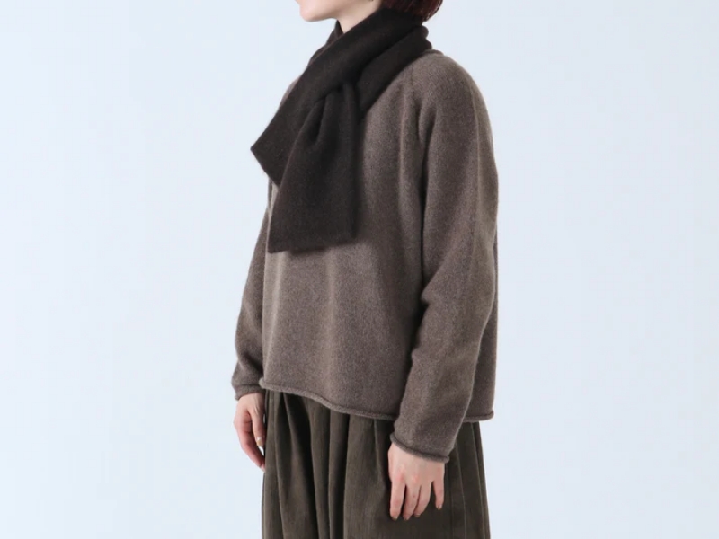 日本奶奶家 蒙古高原氂牛 手殘圍巾 3色