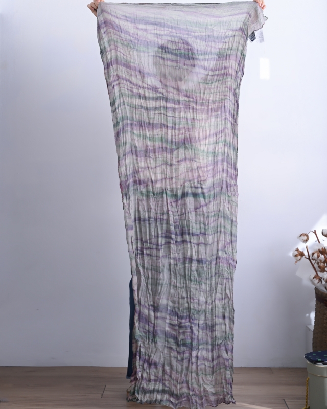 日本品牌 暈染水彩圍巾 2色